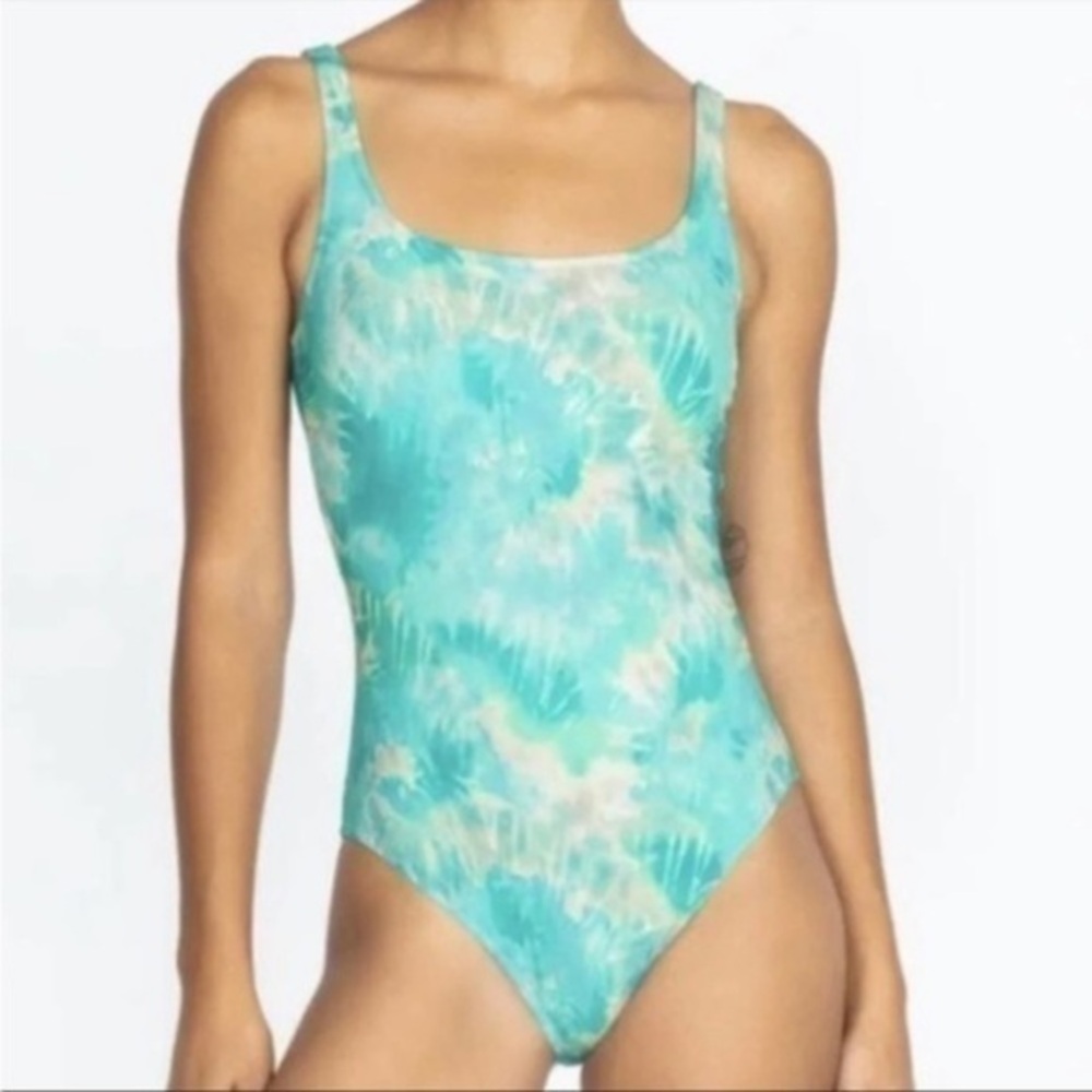 JOHNNY WAS CALME Tank One Piece Swimsuit